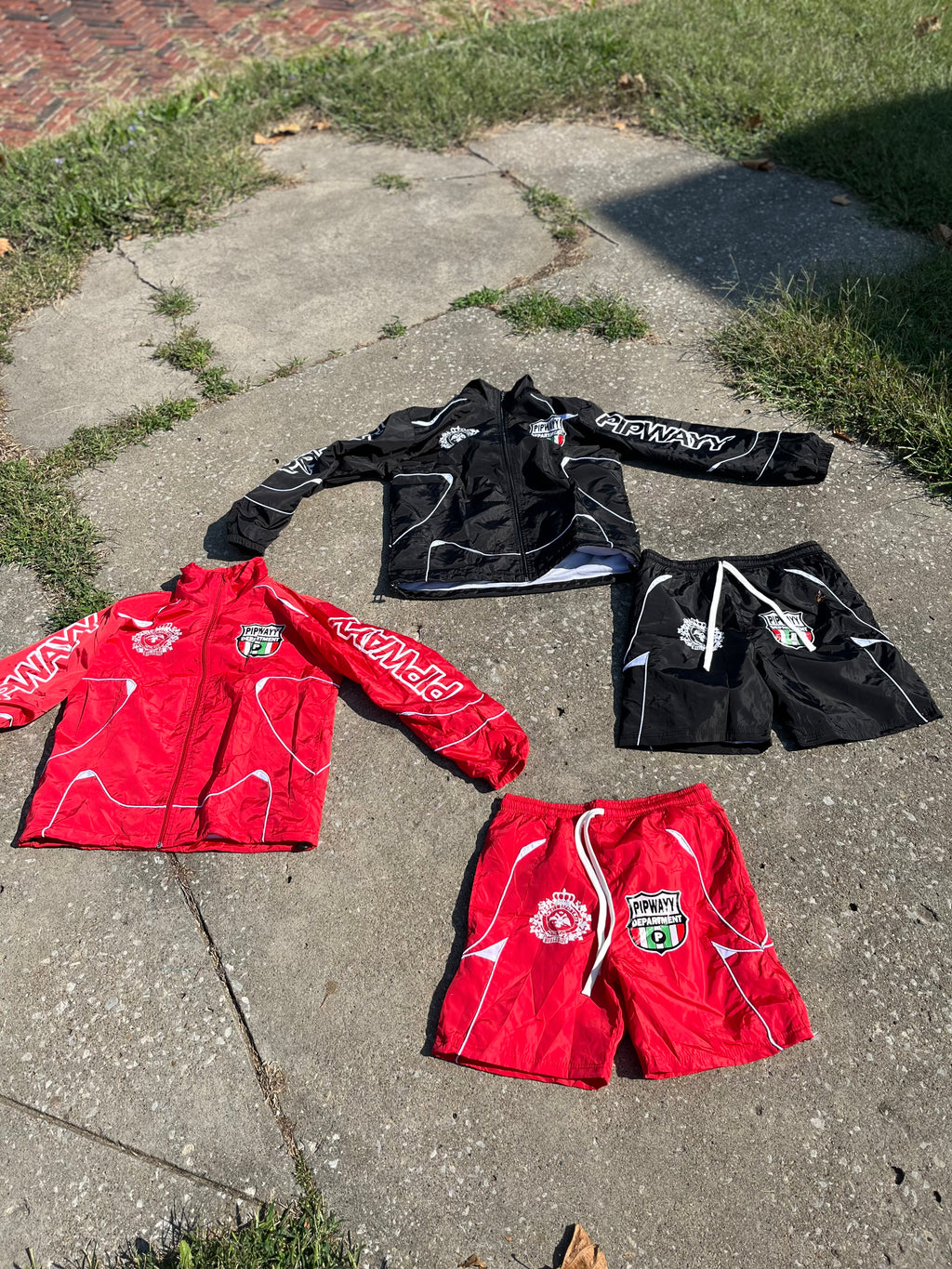 Pipwayy Department WindBreaker Sets